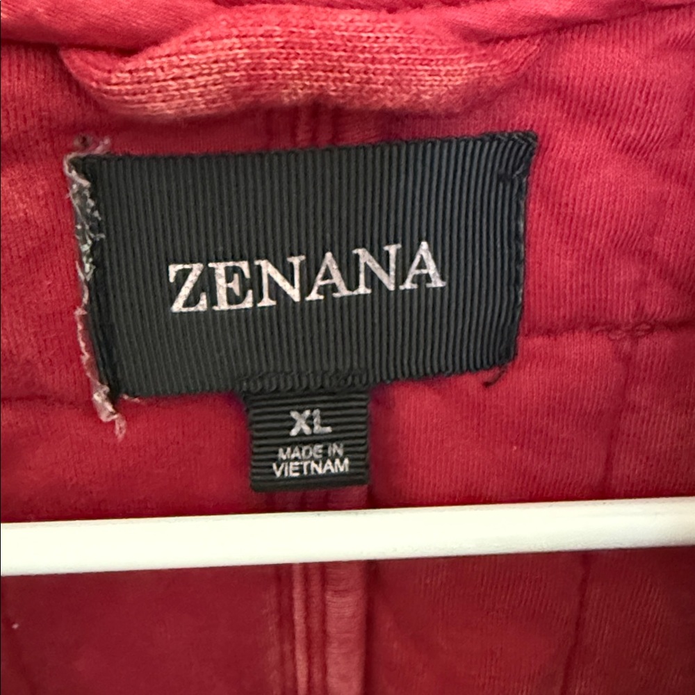 Red Quilted Jacket - Picture 3 of 3